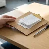 Clipboard drewniany DĘBOWA podkładka A5 ze ZŁOTYM klipsem Podgląd zdjęcia produktu 6