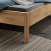 Bett 140x200 cm mit Kopfteil und 2 Nachttischen, Eiche Produktbild-Vorschau 2