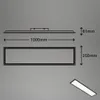 Moderný LED stropný svetelný panel 100cm stmievateľný s Náhľad obrázku produktu 13