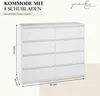 YUMEBLY | Kommode mit 8 Schubladen 120x97x40 cm Schrank für Produktbild-Vorschau 2