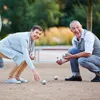 Billes de pétanque Relaxdays, lot de 8 billes en acier avec Voir les images du produit 3