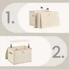 SONGMICS Aufbewahrungsboxen 3er-Set, Ordnungsbox, stapelbar Produktbild-Vorschau 5