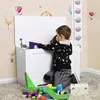 Białe pudełko do przechowywania z uchwytami - dł. 76 cm x Podgląd zdjęcia produktu 14