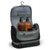 Schwarze Reise-Kosmetiktasche – großer faltbarer Organizer Produktbild-Vorschau 3