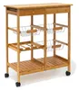 Relaxdays Küchenrollwagen James XXL, HxBxT:80x67x37cm, Produktbild-Vorschau 10