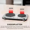 Clatronic® Edelstahl-Doppelkochplatte | Kochplatte mit 2 Produktbild-Vorschau 16