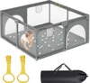 Jayseuw Baby Laufgitter Laufstall Absperrgitter 130x130cm Produktbild-Vorschau 9