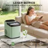 ZMH Eiswürfelmaschine Mini Eiswürfelbereiter Maschine Leise Produktbild-Vorschau 3