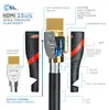CSL 8k HDMI kábel 2.1, 4K Ultra HD, UHD, Full HD, 3D, ARC, Náhľad obrázku produktu 4