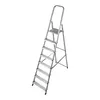 KRAUSE Stehleiter einseitig CORDA silber 8 Stufen, H: 240,0 Produktbild-Vorschau 1