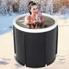 Eisbad Tonne 90 cm, faltbare Ice Bath Badewanne 477 L, Produktbild-Vorschau 6