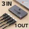 Reagle HDMI 2.1 Switch 3x1 Umschalter, 8K 60Hz, 4K 144Hz, Produktbild-Vorschau 7