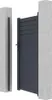Gartentor Flügeltor - 103 x 166 cm - Aluminium - Anthrazit Produktbild-Vorschau 3