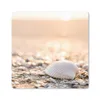 MuchoWow® Mauspad Mousepad Muscheln - Weiß - Strand - Produktbild-Vorschau 1