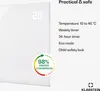 Klarstein infračervený ohřívač, termostat, 980 W, ovládání Náhled obrázku produktu 5