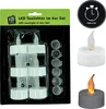 LED Teelichter 6er Set, inkl. 6 St. Batt CR2032, Timer Produktbild-Vorschau 1
