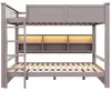 Etagenbett 160x200 cm mit 6 Stauraumschränken, Produktbild-Vorschau 12