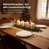 Hofer LED-kaarsen voor de advent, gemaakt van echt was, met Productafbeelding-voorbeeld 2