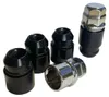 Felgenschlossmuttern M12x1,5 34mm Kegelbund 60° schwarz für Produktbild-Vorschau 1