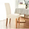 4 Stück Stuhlhussen - Creme Jacquard - Universeller Produktbild-Vorschau 8