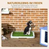 PawHut Welpentoilette Hundetoilette Welpenklo Kunstgras Produktbild-Vorschau 4