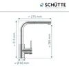 SCHÜTTE Küchenarmatur Vital mit Sensorbedienung, Wasserhahn Produktbild-Vorschau 3