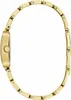 Side view of a gold Guess watch with a metal band. Anteprima dell’immagine prodotto