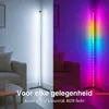 Grundig RGB LED Hoeklamp - RGB Vloerlamp 140cm - Hoeklamp Productafbeelding-voorbeeld 5
