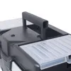 A close-up view of the handle and lid of a black toolbox. Náhľad obrázku produktu