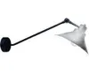 Kinkiet TECHNO czarno-biały 1xE27x60W metal wym:16x25x70cm Podgląd zdjęcia produktu 2