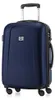 Handgepäck Koffer 55 cm Dunkelblau Hartschalen Trolley Produktbild-Vorschau 3