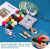 Filzwolle Set, 18 Farben Filzwolle Roving, Filzen Produktbild-Vorschau 6