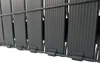PVC-Sichtschutzlamellen-Set 6m CINTO H.190cm grau Produktbild-Vorschau 7