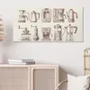 DEQORI Hybrid Leinwand Bild 100x50 cm 'Kaffeekunstwerke' Produktbild-Vorschau 4