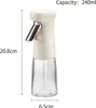 INF 240 ml Ölsprühflasche aus Glas - Sprühflasche für die Produktbild-Vorschau 3