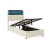 INONEFT Gestoffeerd bed 90x200 cm met USB-poort, Productafbeelding-voorbeeld 12