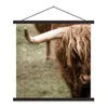 MuchoWow® Textilposter Schottischer Highlander - Produktbild-Vorschau 1
