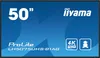 A marketing image for a 50-inch ProLite monitor, displaying its size, brand, model number, and key features like 4K UHD. Voir les images du produit