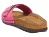 Rohde Damen Pantolette Leder Klettverschluss Memoryfußbett Produktbild-Vorschau 4