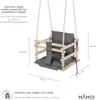 MAMOI® Babyschaukel, Schaukel Indoor und Outdoor, Produktbild-Vorschau 2