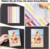Fotoalbum zum Selbstgestalten 5 inch, Schwarzes DIY Produktbild-Vorschau 4