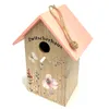 2er Set Holz Vogelhaus Vogelhäuschen Vogel Nistkasten 22 x Produktbild-Vorschau 5