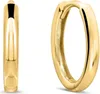 375er Gelbgold Creolen für Damen von Unique Produktbild-Vorschau 1