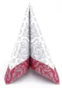 Airlaid Serviette Barock Silber in Bordeaux, 40 x 40 cm, 50 Produktbild-Vorschau 1