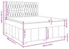 vidaXL Lit boxspring avec matelas gris clair 180x200 cm Voir les images du produit 8