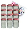12er Set Sturzglas 435 ml Marmeladenglas Einmachglas Produktbild-Vorschau 1