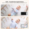 Babyphone BOIFUN HD 4 pouces avec 2 caméras, sans Wi-Fi, Voir les images du produit 8