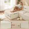 VASAGLE Modulares Sofa, Ecksofa mit Liege links, 244 cm Produktbild-Vorschau 7