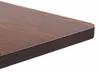 vidaXL Bistro stůl tmavě hnědý 50x50 cm MDF Náhled obrázku produktu 2