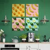 Leinwand Bilder Set Aufhängefertig 4 Bilder OBST Früchte Produktbild-Vorschau 4